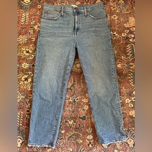 Madewell Classic Straight Jean